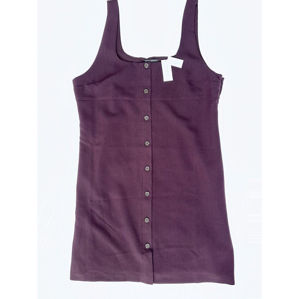 90's  Style Banana Republic Plum Mini Dress NWT Size 20 tall